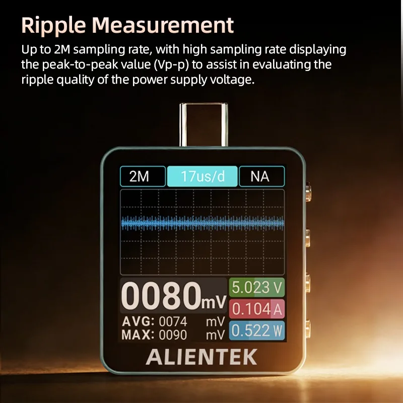 Testeur d'écran couleur ALIENT - Logic Analyzer Usb avis et prix