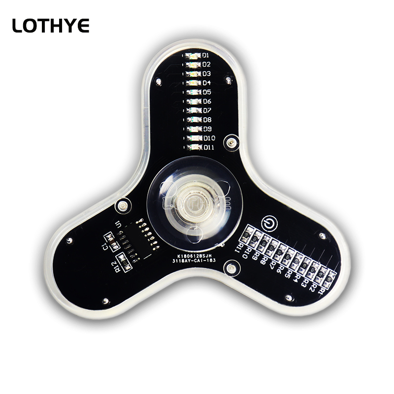 LED Fidget Spinner fabrication - Diy Electronics Project Kit avis et prix