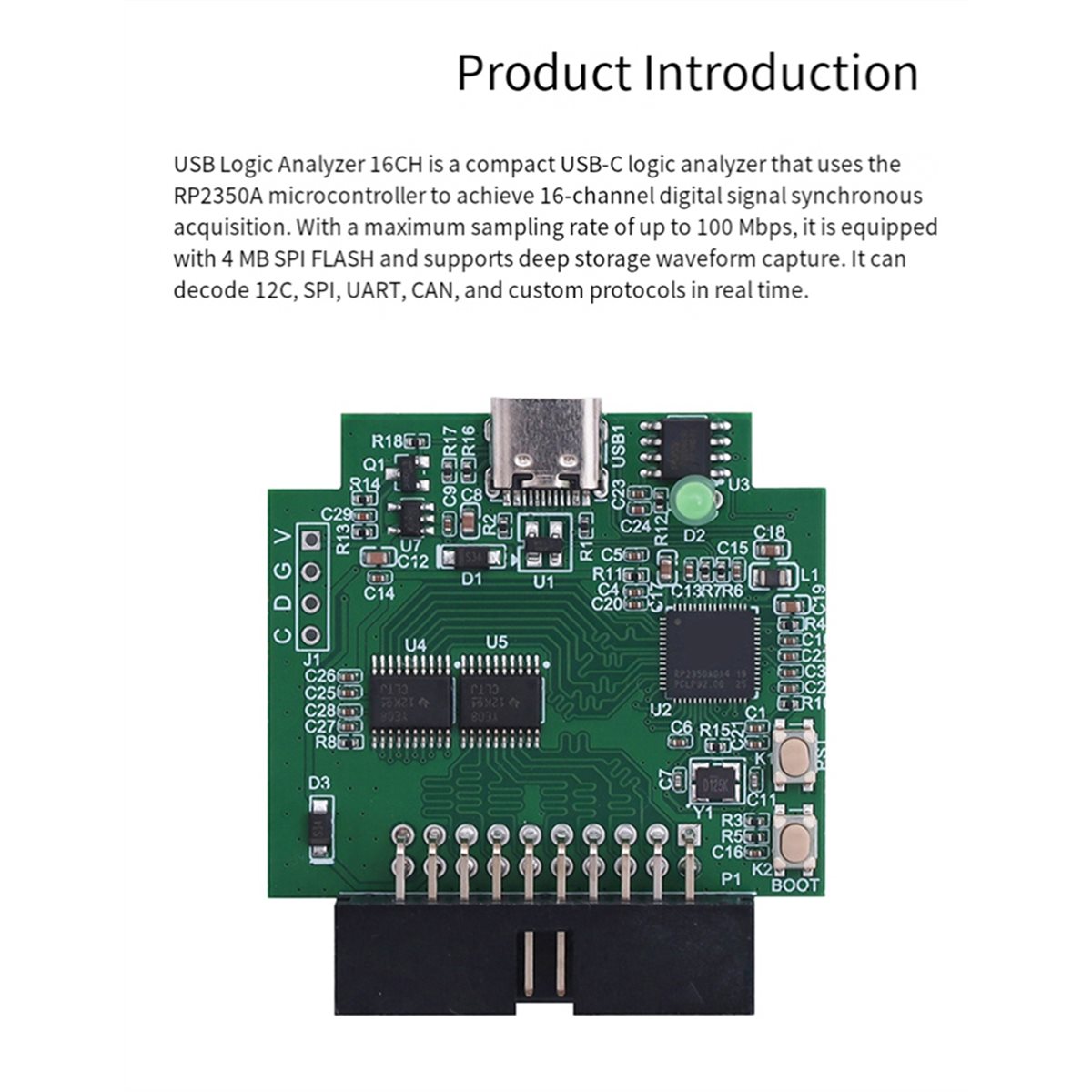 Analyseur logique USB, module  - Logic Analyzer Usb avis et prix